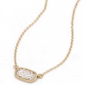 Druzy Necklace Jewelery for Women, Oval